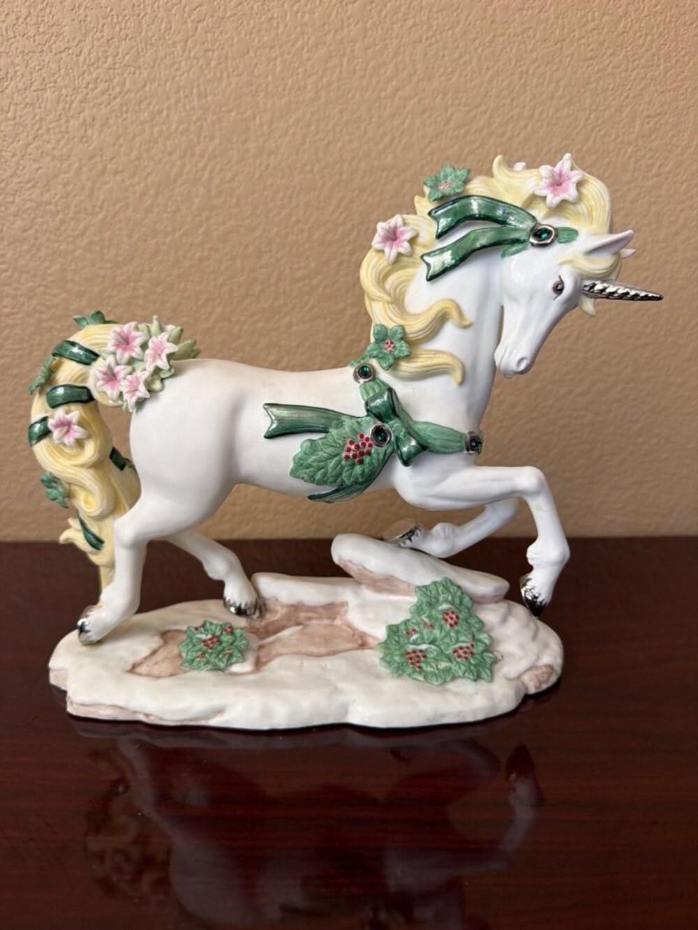 2011 Lenox Yuletide Celebration 20th Anniversary Christmas Unicorn Ltd Ed